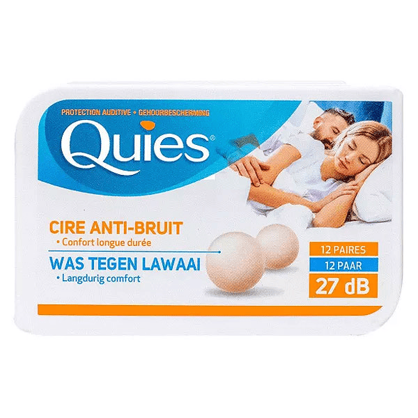 Protection Auditive Cire Anti-Bruit 12 Paires