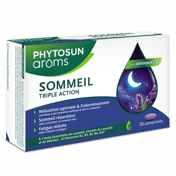 Sommeil Triple Action 30 comprimés