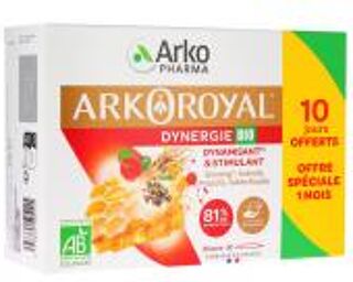 Arko Royal Dynergie Bio 30 Ampoules - Boîte 30 ampoules de 10 ml
