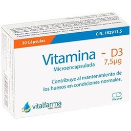 Vitamine D3 7,5 Mcg 30 Capsules 30 Capsules