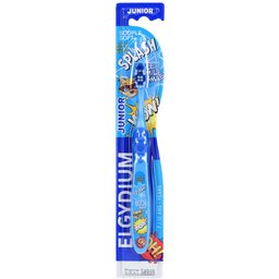 Elgydium Junior 7/12 Ans - Brosse à Dents Enfant Bad Racoon