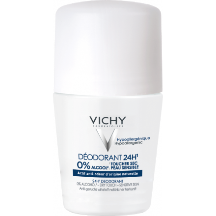 Déodorant Roll'on 24h hypoallergénique toucher sec 50ml