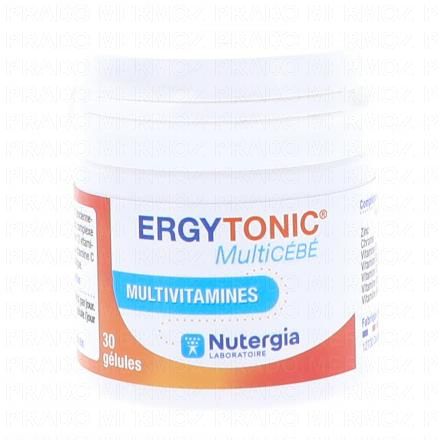 Ergytonic Multicébé Multivitamines x30 gélules