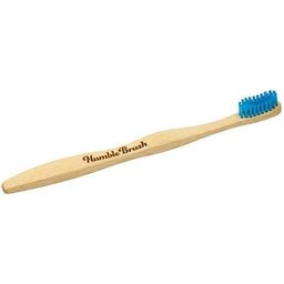 Brosse à dents adulte en bambou bleu moyen