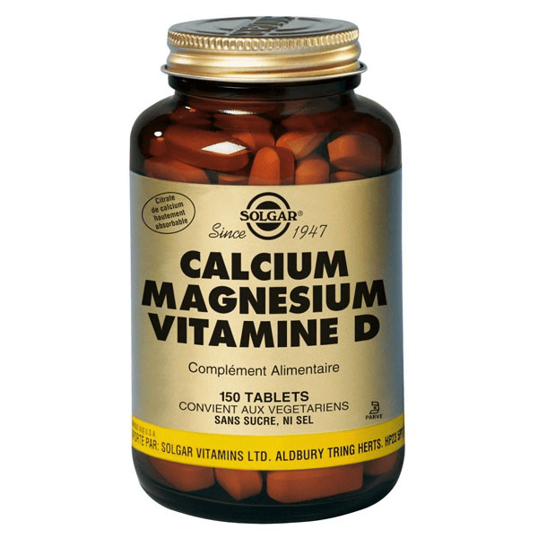 Calcium Magnésium Vitamine D 150 comprimés