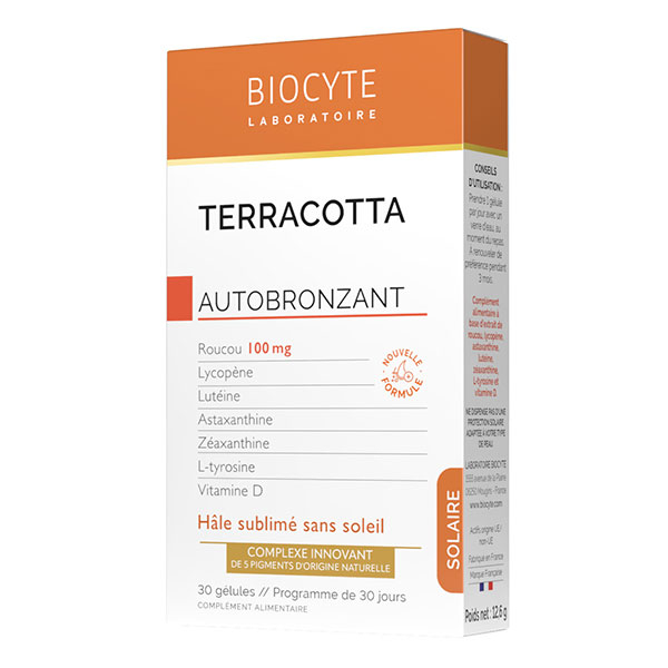 Terracotta Autobronzant Hâle sublimé sans soleil - 30 gélules