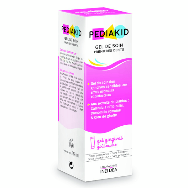 Gel de Soin Premières Dents Goût Neutre 15ml