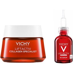 Liftactiv Collagen Specialist Crème de jour + Liftactiv Specialist B3 Sérum Taches Brunes & Rides