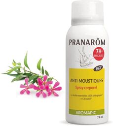 Spray Corporel Anti-moustiques BIO – Pranarôm - 75ml