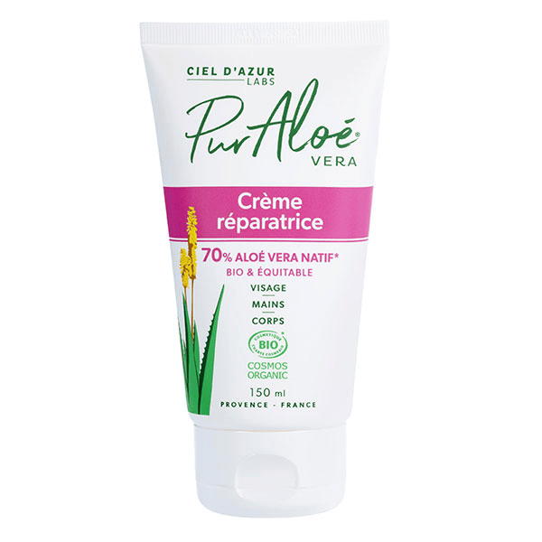 Crème Réparatrice 70% d'Aloé Vera 150ml
