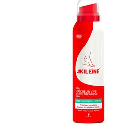 Akileïne fraîcheur vive pieds fatigués et echauffés