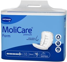 Molicare Premium Form 9 gouttes - 8 paquets de 16 protections