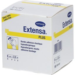 Extensa® Plus Bande adhésive élastique 2,5 m x 6 cm