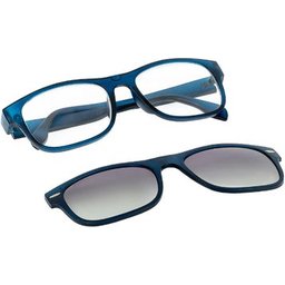 Acofar Gafas Presbicia 2.5 + Clip Solar Polarizada Azul