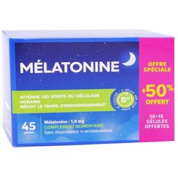 Mélatonine 45 Gélules