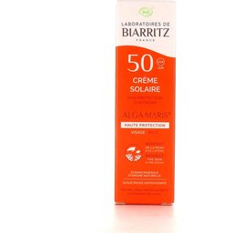 Les Laboratoires de Biarritz Crème solaire Visage SPF50 certifiée Bio