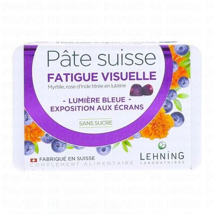Pâte Suisse Fatigue Visuelle 50g