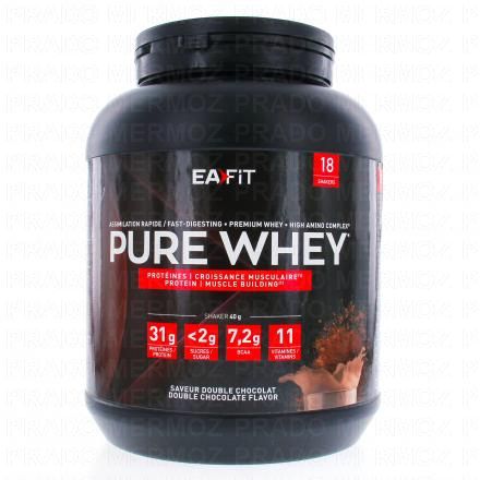Pure whey double chocolat pot de 750gr