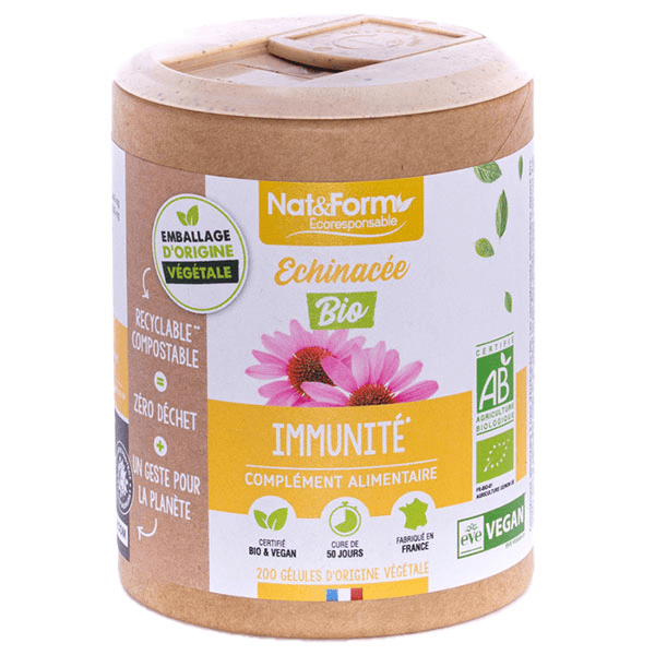 Écoresponsable Echinacée Bio 200 gélules