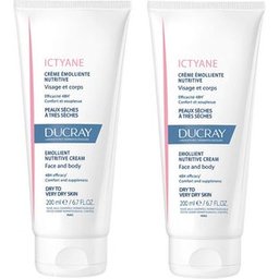 Ictyane Crème Émolliente Nutritive 2x200ml