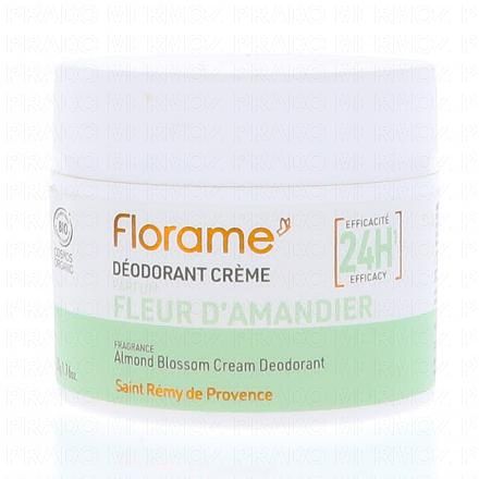 Déodorant crème fleur d'amandier bio 50g