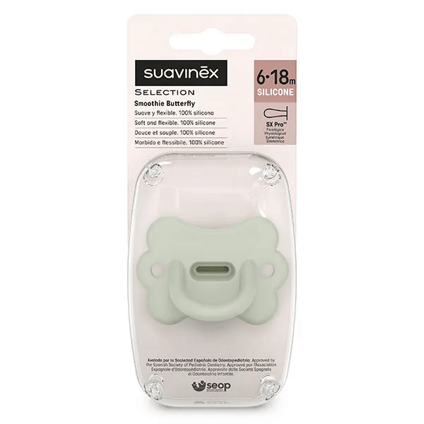 Sucette Réversible SXPRO 6 à 18 mois Butterfly vert