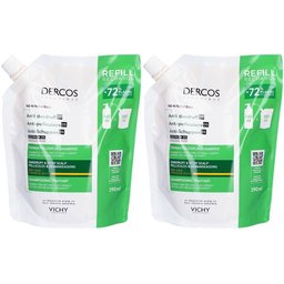 Dercos Shampooing Anti-Pelliculaire Cheveux Secs  Eco-Recharge