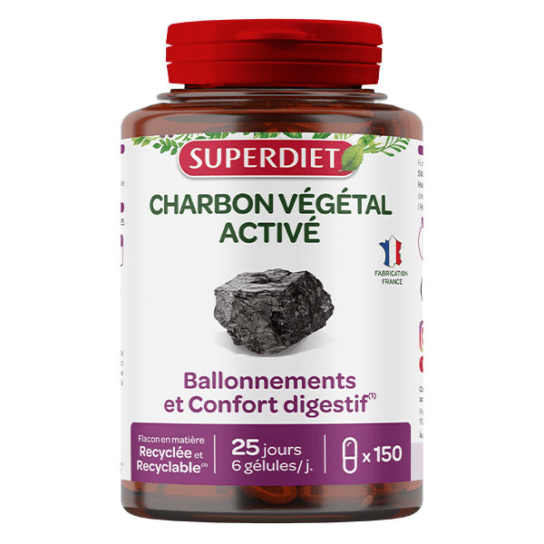 Charbon Végétal 150 gélules