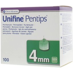 Unifine® Pentips® Aiguilles pour stylos stérile 32G 4mm An3541