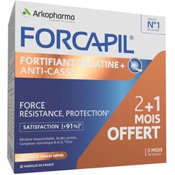 Forcapil® Keratin+ Cheveux et Ongles