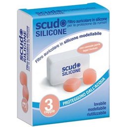 Scudo Bouchons d'Oreille Silicone 6uts