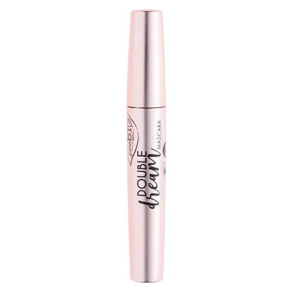 PuroBio Mascara bio Double Dream Nourrissant Allongeant et Recoubant Brun 10ml