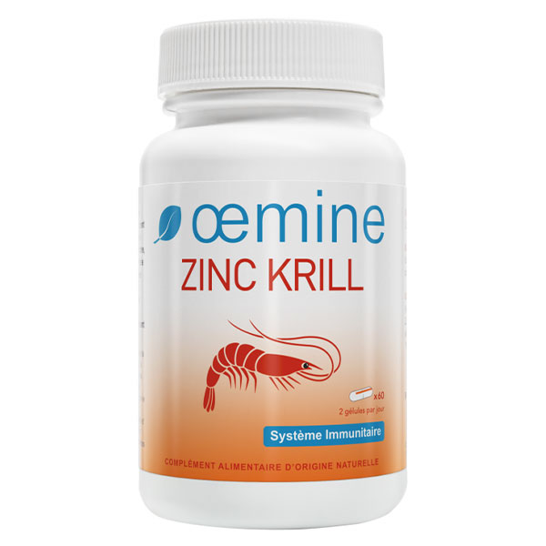 Zinc Krill 60 gélules