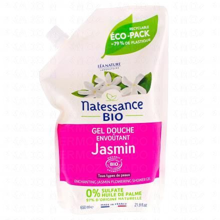 Gel Douche envoûtant Jasmin bio eco-pack 650ml