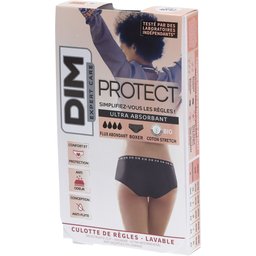 Protect Culotte de règles Lavable - Boxer - Coton bio - Flux Abondant - 40/42