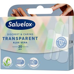 Pansement adhésif transparent à l'aloe vera 20 pcs