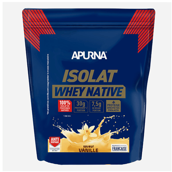 Isolat Whey Native Vanille 720g
