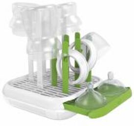 Égouttoir à Biberons - Agencement Modulable & Tiroir Récupérateur - Boîte 1 égouttoir + accessoires