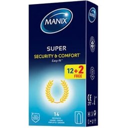 Super Sécurité et Confort Préservatifs Easy Fit 12+2uts