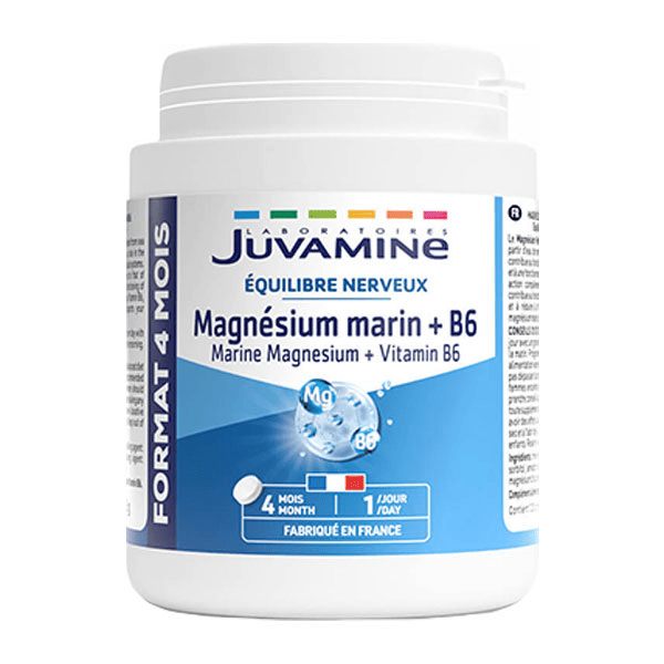 Magnésium Marin Vitamine B6 120 gélules