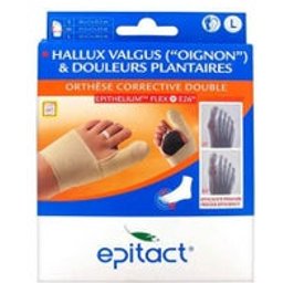 Orthèse Correction Double Hallux Valgus Gauche L