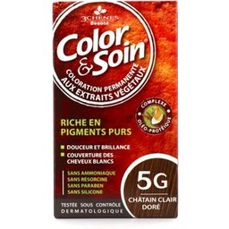 Color & Soin Kit Coloration Permanente 5G Châtain Clair Doré
