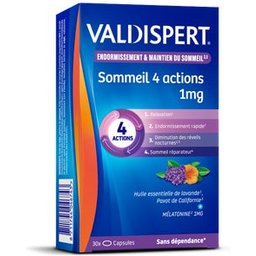 Mélatonine 1mg 4 Actions30 Capsules