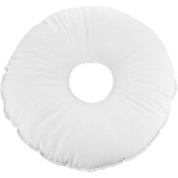 Saniluxe Cushion Round C / Hole White 1ud