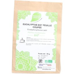 Eucalyptus Bio Feuille Coupée Iphym, Feuille d'eucalyptus bio, coupée, vrac, sac 50 g