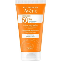 Solaire - Crème Sans Parfum Spf50+ UVB UVA Lumière Bleue HEV