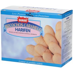 Sanavi Harifen biscuits caramel à teneur réduite en protéines et phénylalanine