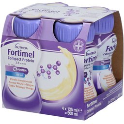 Nutricia Compact Protein Saveur Pêche-Mangue