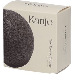 L'éponge konjac 01 Charbon