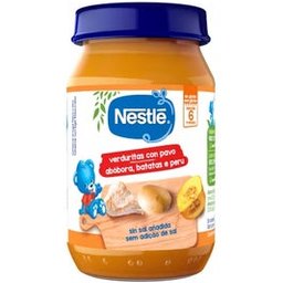 Bouillie Légumes avec Dinde +6M 190g